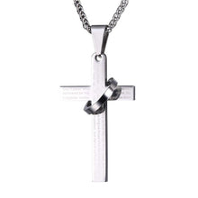 Cross Ring Necklace